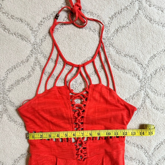 Rare Free People Beautiful Stranger Caged Maxi dress. - Picture 4 of 8